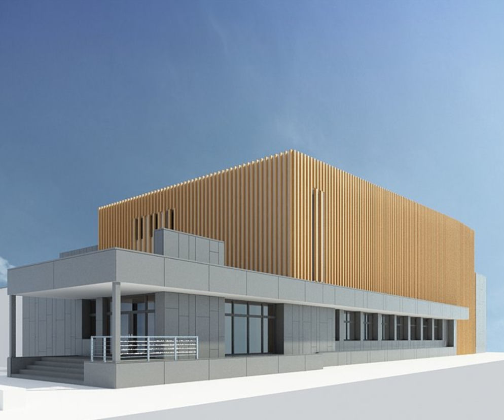 Trwa remont budynku olsztyńskiego CEiKu w centrum miasta