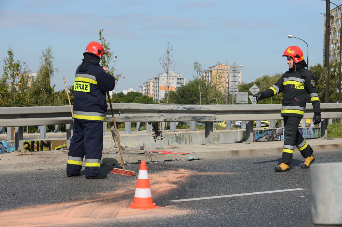 Wypadek na Ostrobramskiej