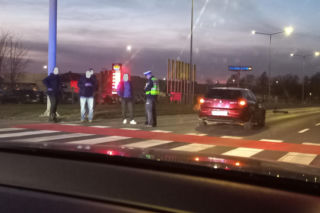Było czerwone. Potrącenie kierującego hulajnogą w Lesznie