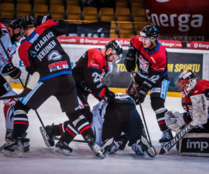 KH Energa Toruń - Ciarko STS Sanok 4:3 d. - zdjęcia z lodowiska Tor-Tor