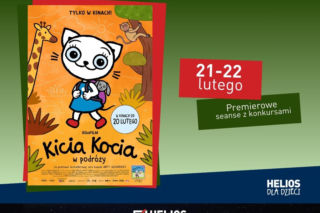 „Kicia Kocia w podróży” – premierowe seanse dla dzieci z konkursami w Heliosie