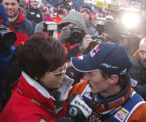 Adam Małysz i Izabela Małysz