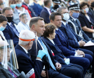 Powstańcy Warszawscy spotkali się z prezydentami Dudą i Trzaskowskim 