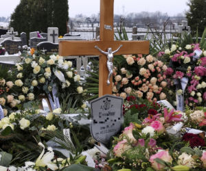Grób strażaczki Eweliny z Czernikowa