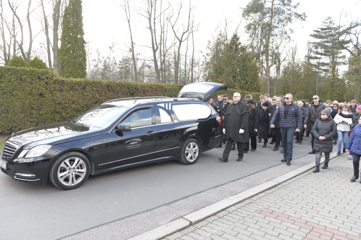 Pogrzeb Pawła Królikowskiego Powązki Wojskowe