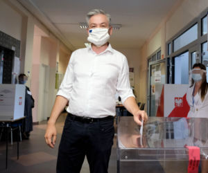 Wybory 2020. Robert Biedroń zagłosował