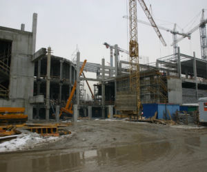 Bonarka City Center - budowa styczeń 2009 r.
