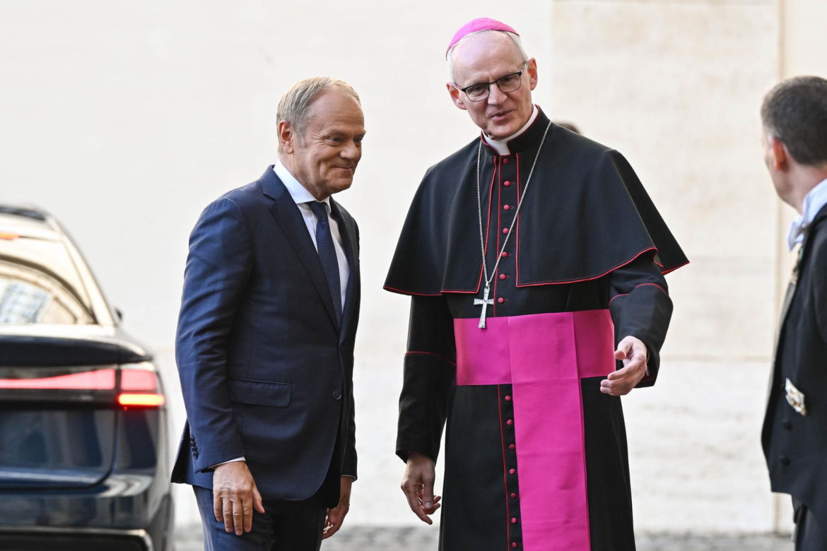 Donald Tusk u papieża Leona XIV