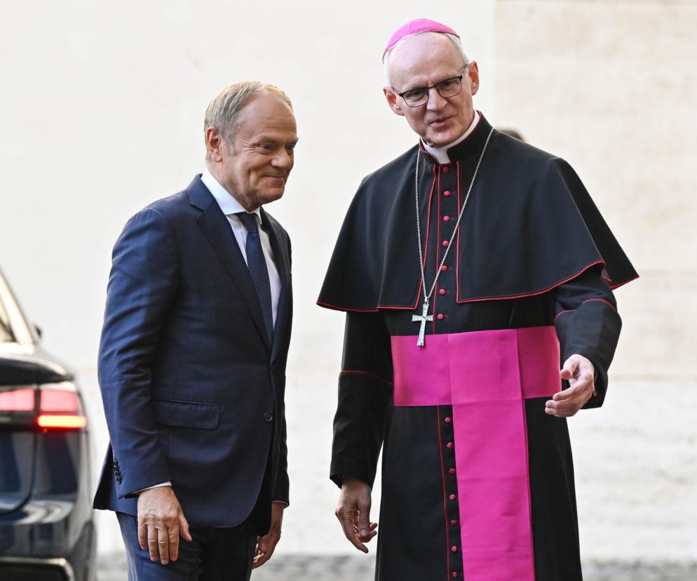 Donald Tusk u papieża Leona XIV