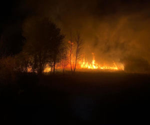 INFERNO w Żabnie! Sześć jednostek straży pożarnej walczyło z płomieniami