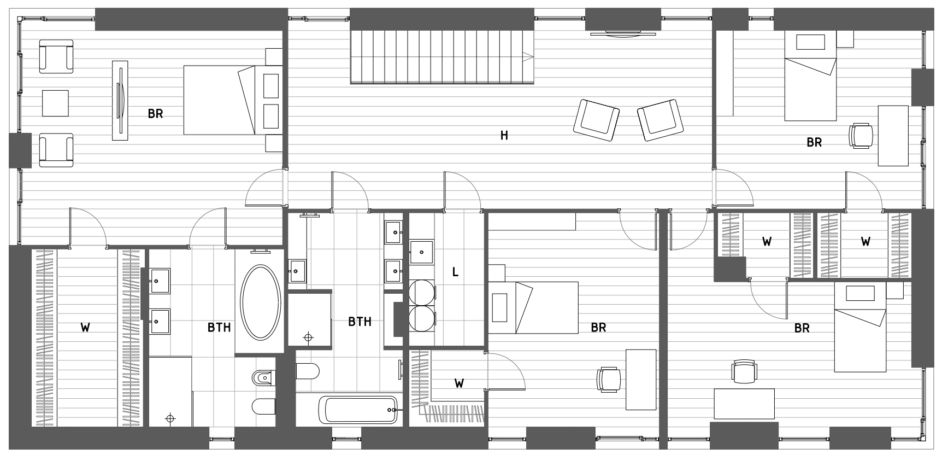 Cut House od KUMstudio: gra świateł na bryle