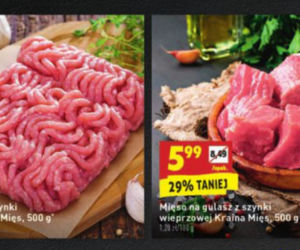 Biedronka - promocja na mięso