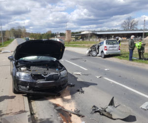 Wypadek w Barwicach