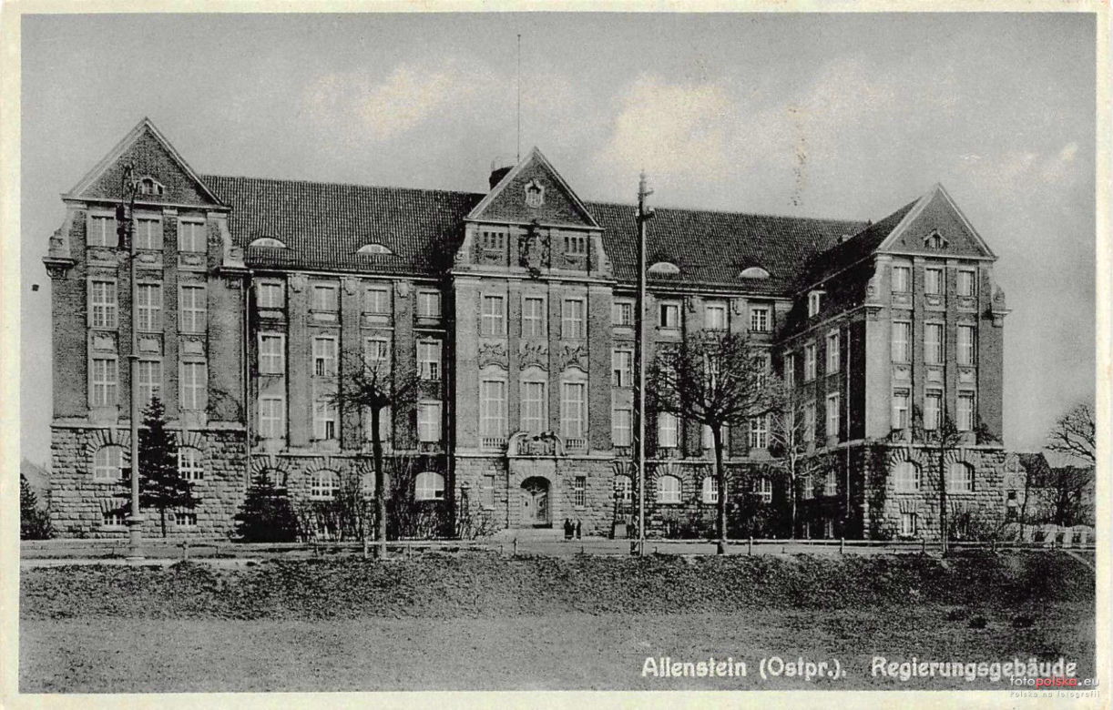 To jeden z najpiękniejszych budynków w Olsztynie. Dawniej pomieszczenia zajmowało m.in. Gestapo