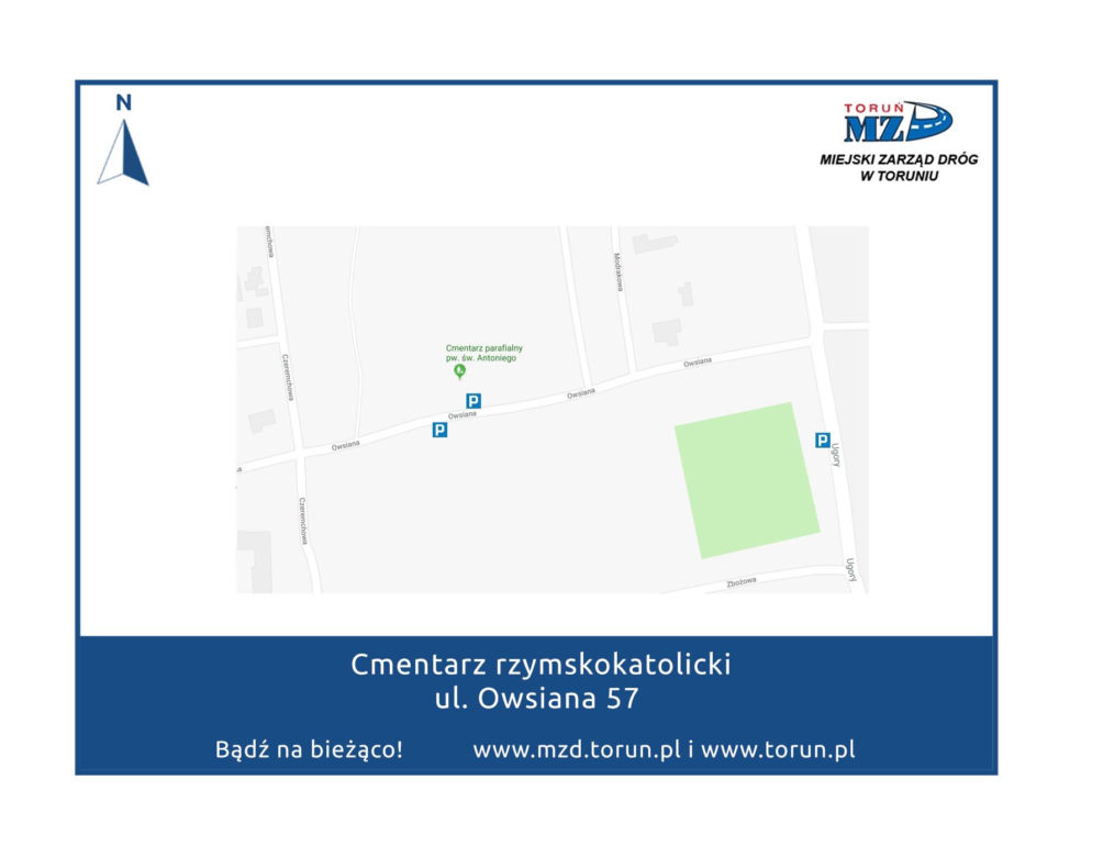 Organizacja ruchu przy cmentarzach na Wszystkich Świętych. 1 listopada w Toruniu