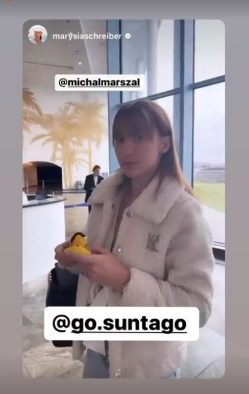 Marianna Schreiber i Michał Marszał na basenie