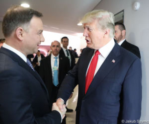 Prezydent Andrzej Duda i Prezydent Donald Trump