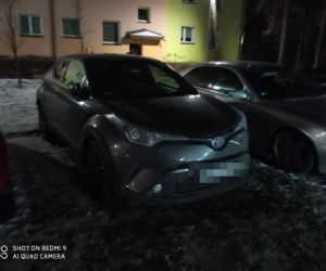 Toyota C-HR skradziona we Włoszech