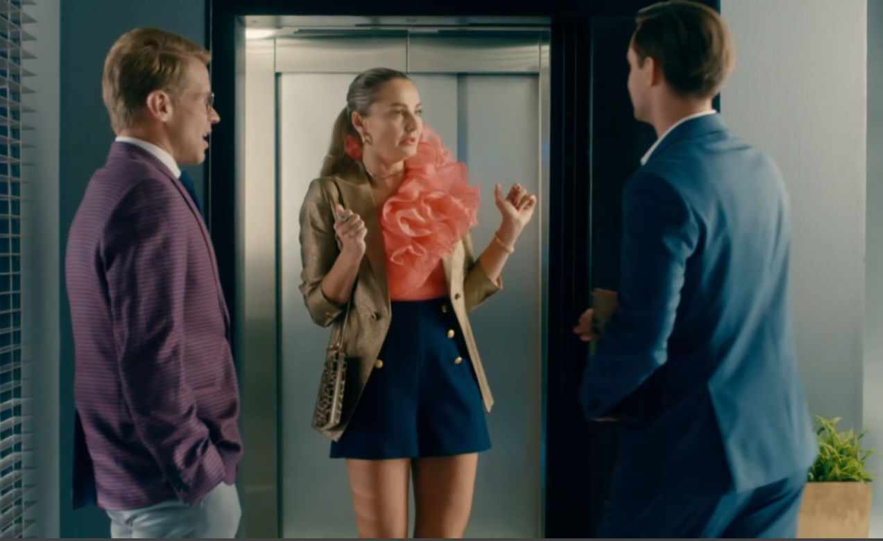 BrzydUla 2, odcinek 177, Violetta (Małgorzata Socha), Sebastian (Łukasz Garlicki), Marek Dobrowolski (Aleksandar Milićević)