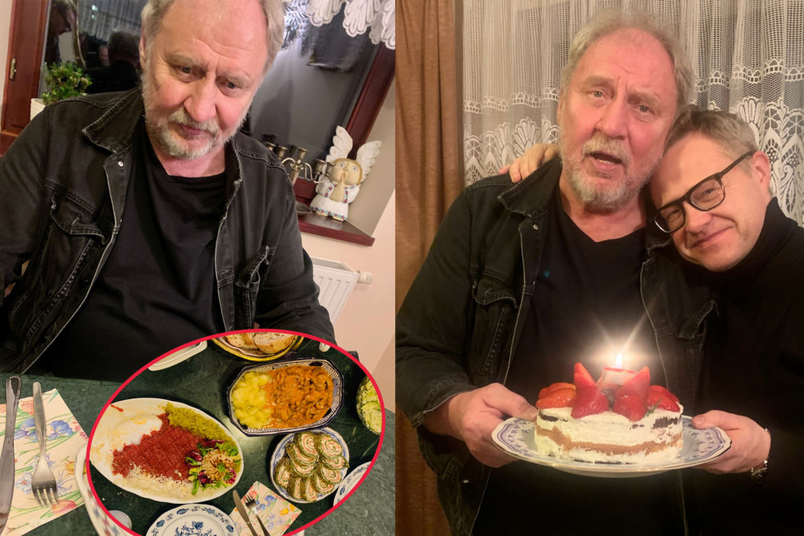 Andrzej Grabowski świętował urodziny w domu Nowickiego 