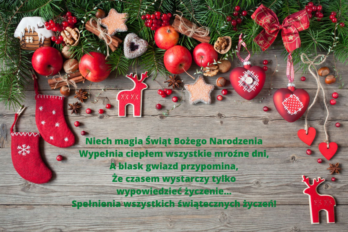 Kartki bożonarodzeniowe 2022 - życzenia do wysłania