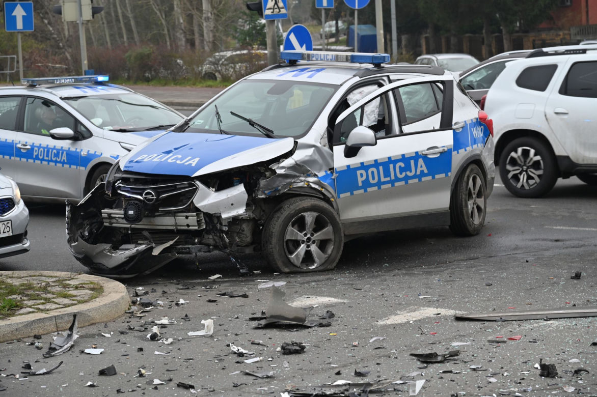 Kolizja na Gumieńcach