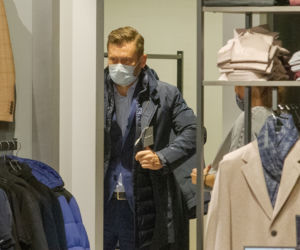Kamil Bortniczuk na zakupach