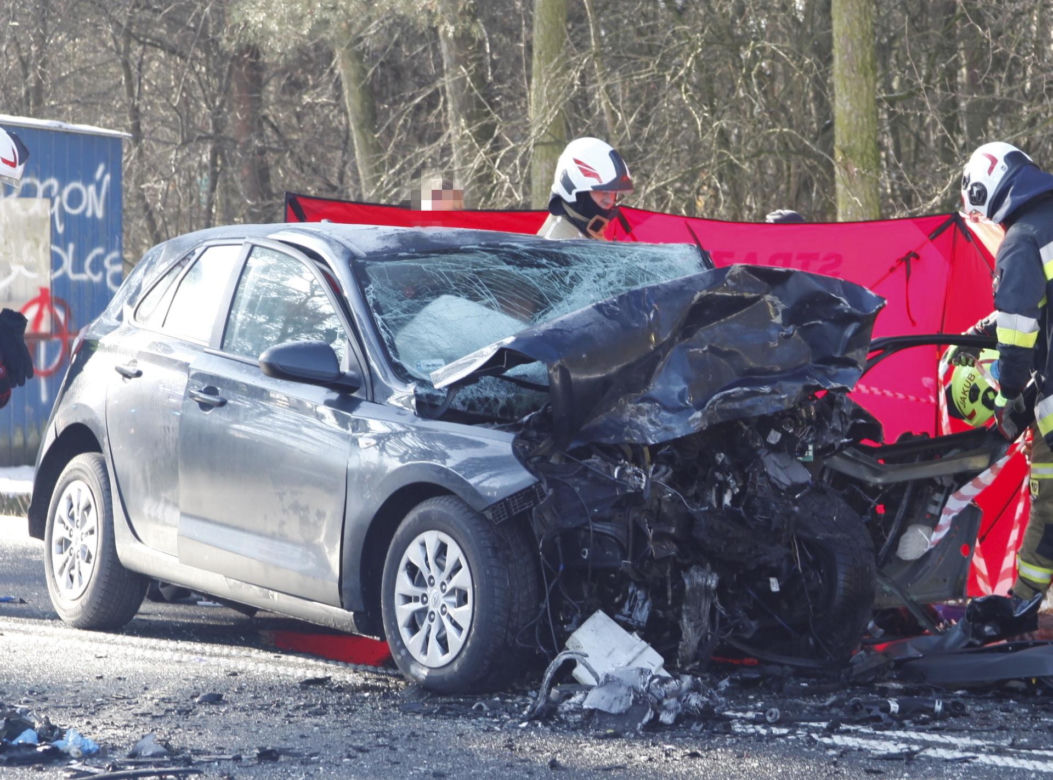 Wypadek pod Siedlcami. Zderzyły się dwie panie, jedna zginęła