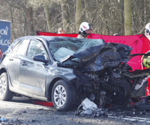 Wypadek pod Siedlcami. Zderzyły się dwie panie, jedna zginęła