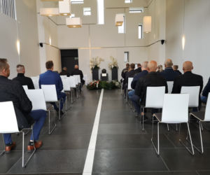 Pogrzeb Piotra J. zadźganego przez ukochaną na weselu w Markach