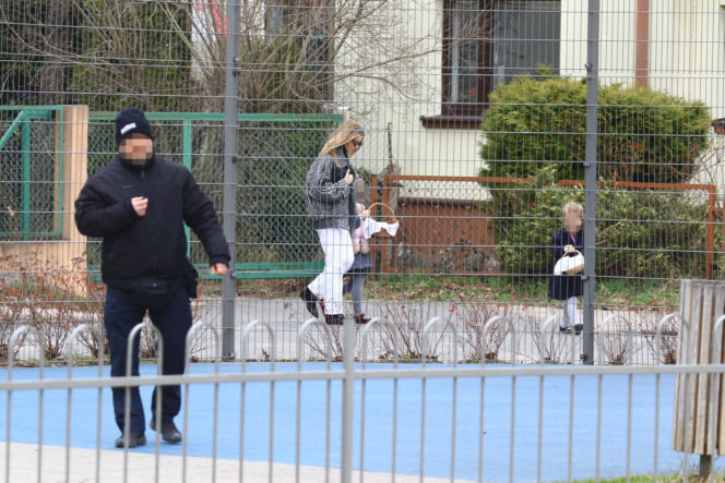 Kasia Tusk z córkami z koszyczkiem przyjechali do Donalda