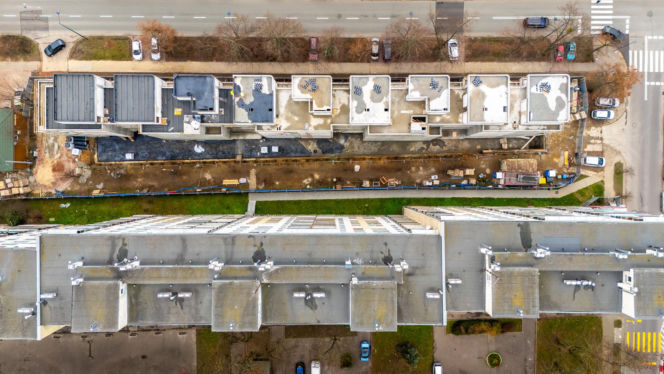 Wola Księcia Janusza w Warszawie w budowie