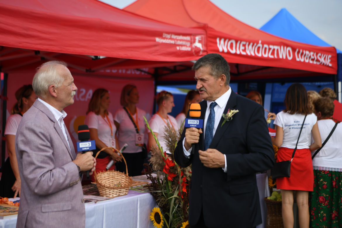 Zenek i upał rozgrzały publiczność. Tak wyglądały Dożynki Wojewódzkie 2023 w Radawcu