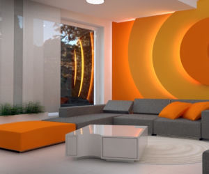 Projekt wnętrz rezydencja: salon