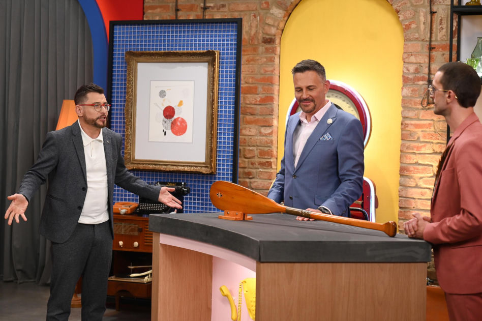 Kacper Kuszewski w programie Łowcy skarbów