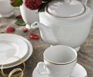 Polska porcelana MariaPaula Złota