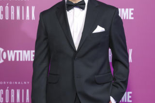 Allan Enso na premierze filmu o swojej mamie