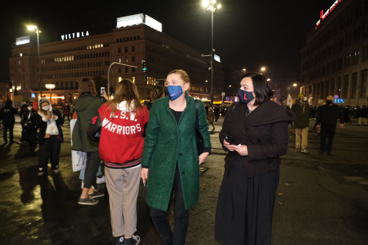Blokada Sejmu przez Ogólnopolski Strajk Kobiet