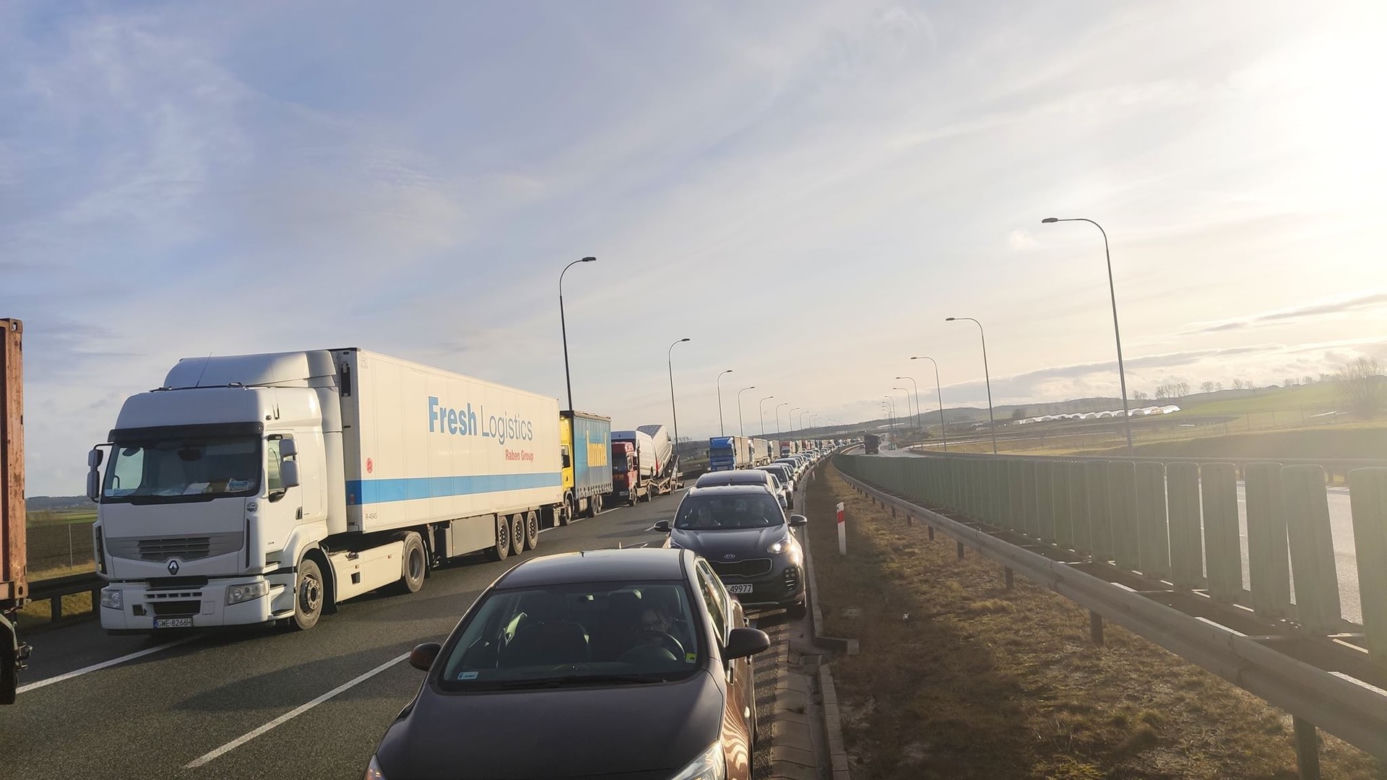 Korytarz życia na autostradzie A1 [ZDJĘCIA]