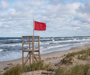 Sinice Świnoujście. Czy w Świnoujściu można się kąpać 24.08? Flaga, warunki pogodowe