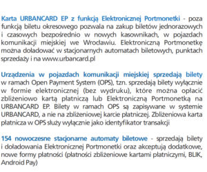 Co się zmienia w systemie UrbanCard?