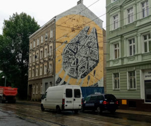 Nowy mural przy ul. Kolumba