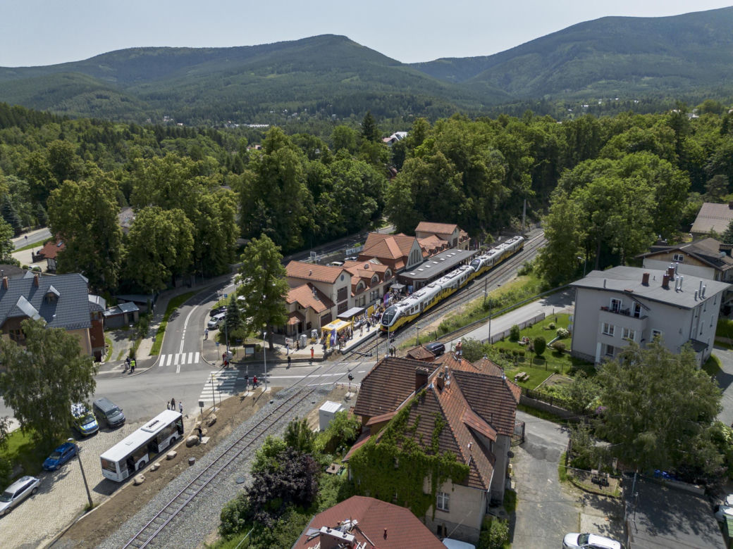 Po 25 latach kolej wraca do Karpacza