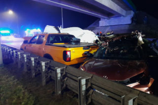 Potężny karambol na S19 w Lubelskiem