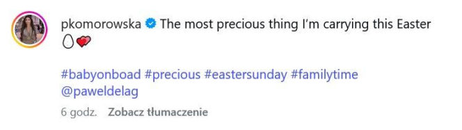 Gorące zdjęcie z Miami! Partnerka Deląga pokazuje ciążowe krągłości