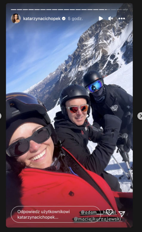 Cichopek znowu na wakacjach