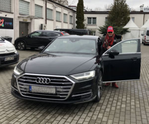 Krzysztof Rutkowski jeździ limuzyną Audi A8