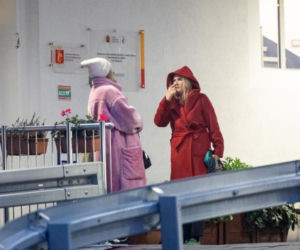 Grażyna Szapołowska w  szpitalu