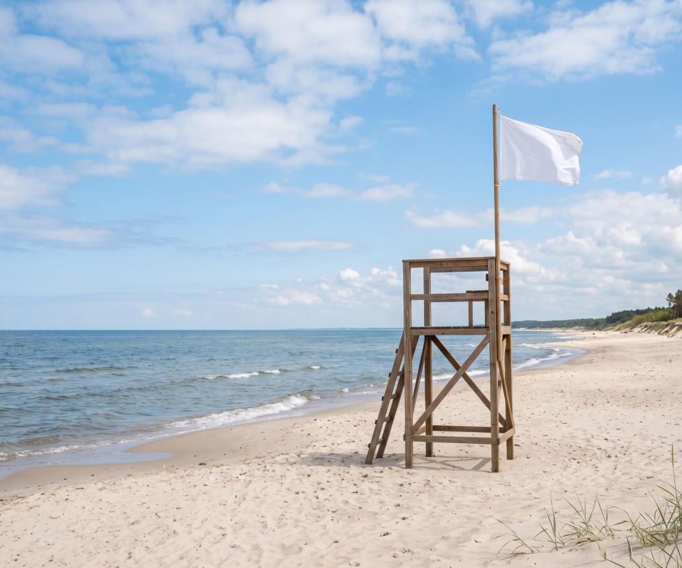 Sinice Łeba. Czy w Łebie można się kąpać 14.08? Flaga, warunki pogodowe
