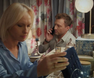 M jak miłość odc. 1921. Dorota (Iwona Rejzner), Bartek (Arkadiusz Smoleński)